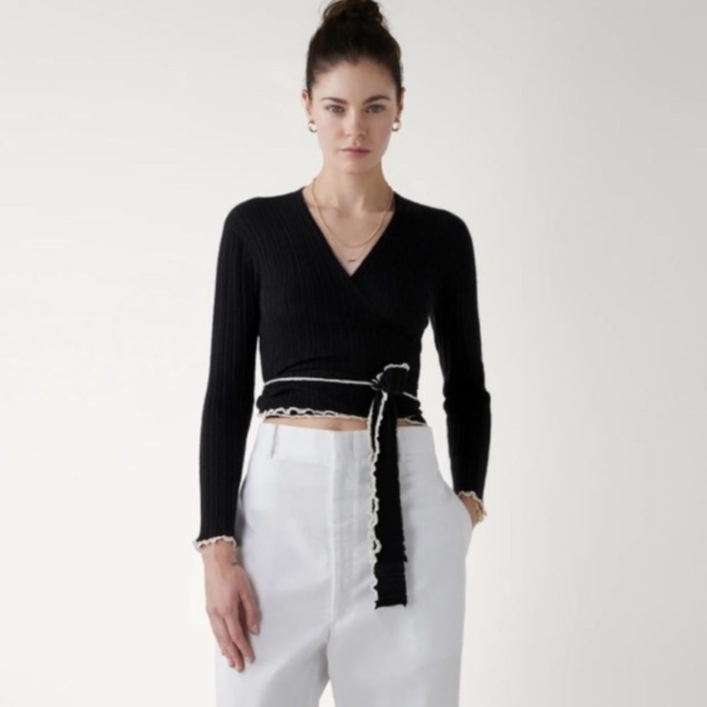 Guest in Residence Wrap Cardigan